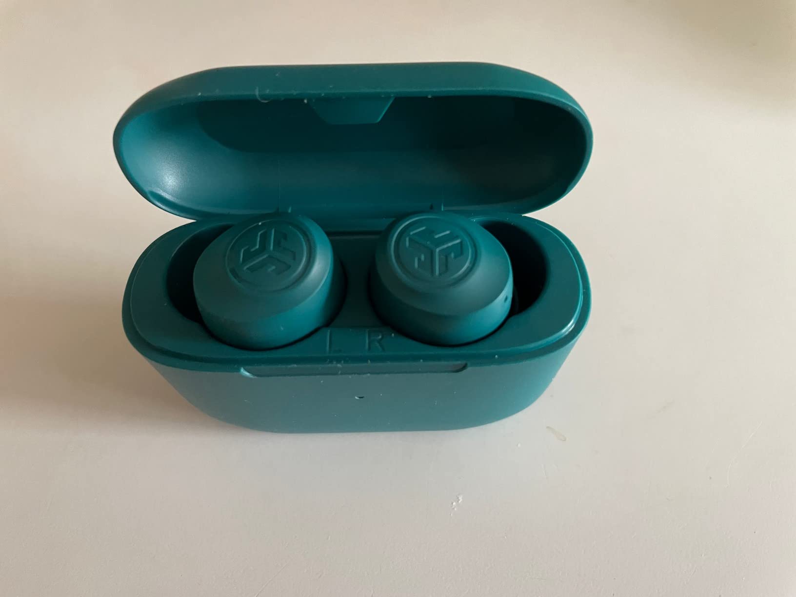 JLab Go Air Pop True Wireless Earbuds, in Ear Headphones, Bluetooth Earphones, Ear Buds with 32H Playtime, Bluetooth Earbuds with Microphone, USB Charging Case, Dual Connect, EQ3 Sound, Mint customer photo 1