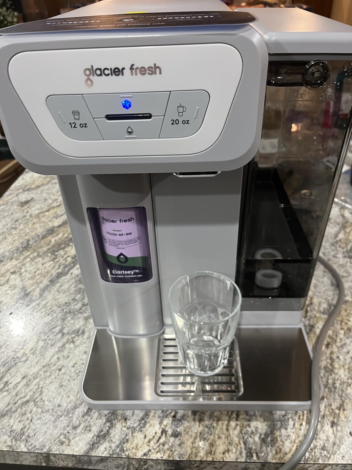 GLACIER FRESH C03 Coolon Countertop Cold Water Purifier, Zero Wastewater customer photo 1