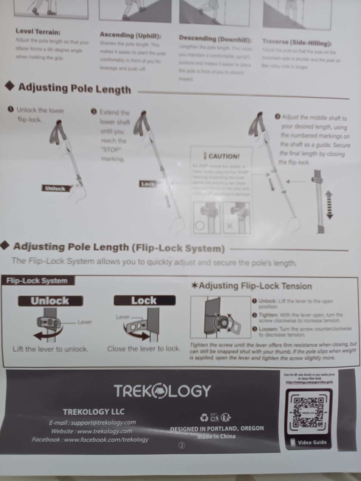Trekology 3K Carbon Fiber Trekking Poles (210g) - Pair of Ultralight Hiking Poles with Cork Grips, Collapsible Telescopic Walking Sticks, Metal Flip-Locks & 10pc All-Terrain Accessory Kit customer photo 2