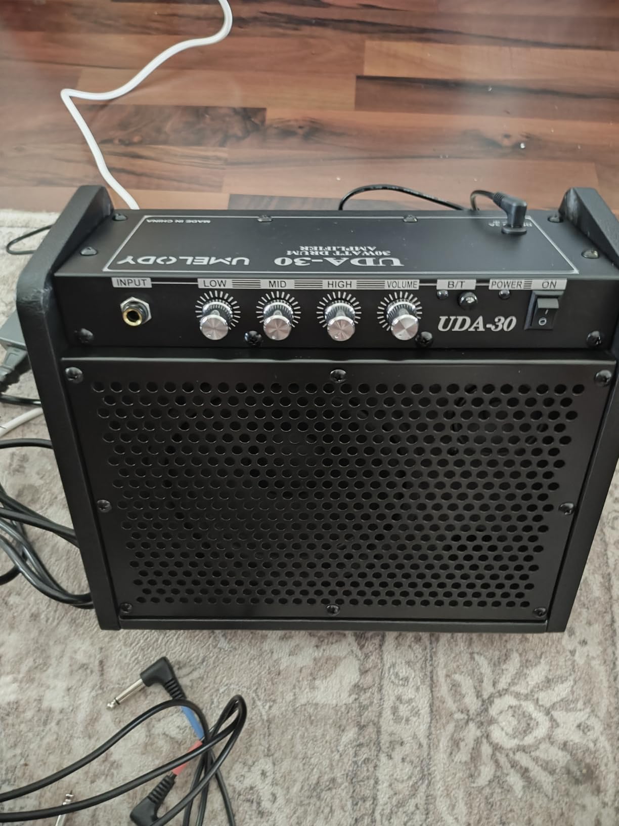 Electric Drum Amplifier 30W Wireless Drum Speaker with 3-Band EQ, Portable E Drum Amp for Electronic Drum Set, Guitar & Keyboard, Compact Practice Amp for Home Studio customer photo 2
