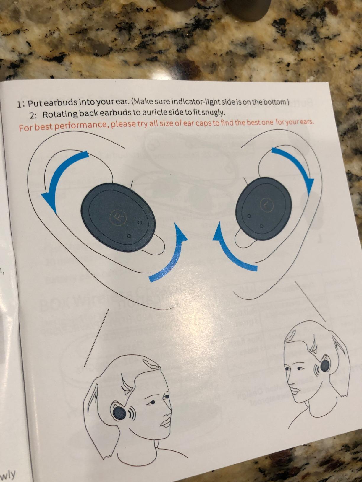 TOZO T10 Wireless Earbuds Powerful Bass Stereo Wireless Charging, APP, IPX8 customer photo 1