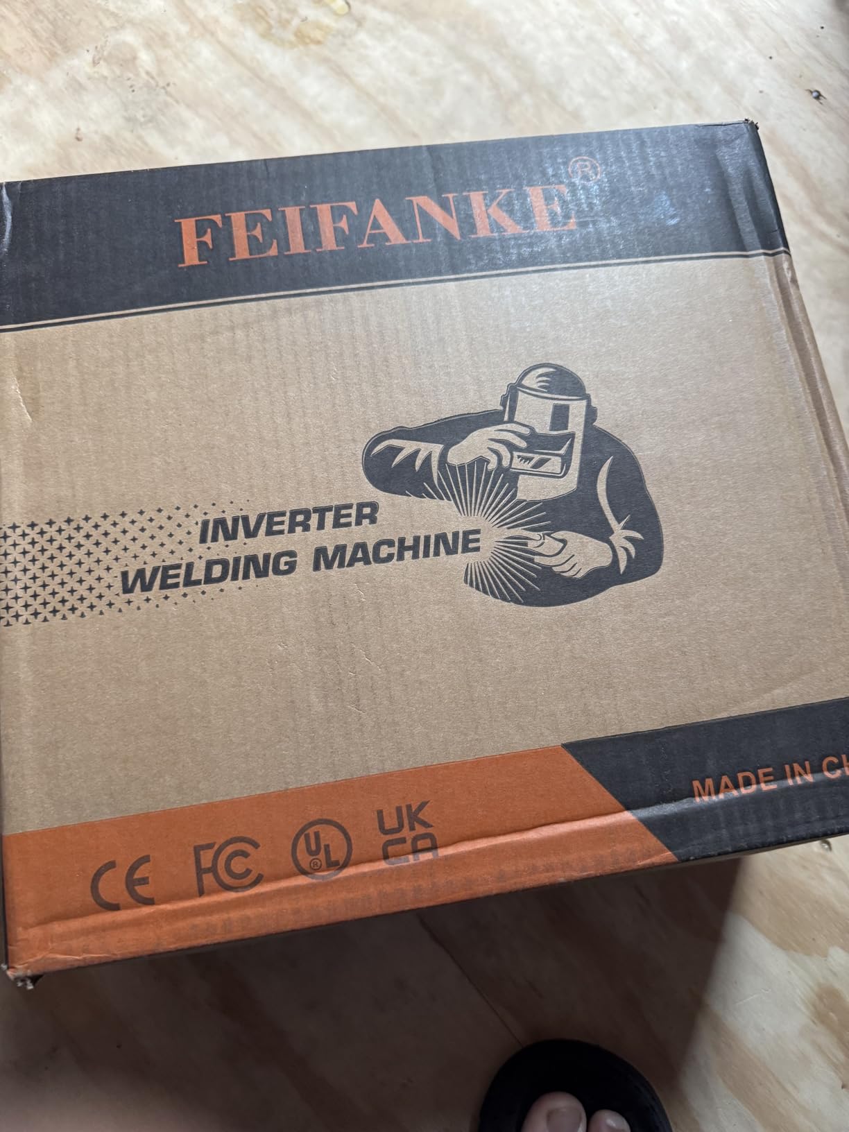 FEIFANKE 250A Aluminum MIG Welder 110V/220V, 6 In 1 Flux Core MIG Welder customer photo 1