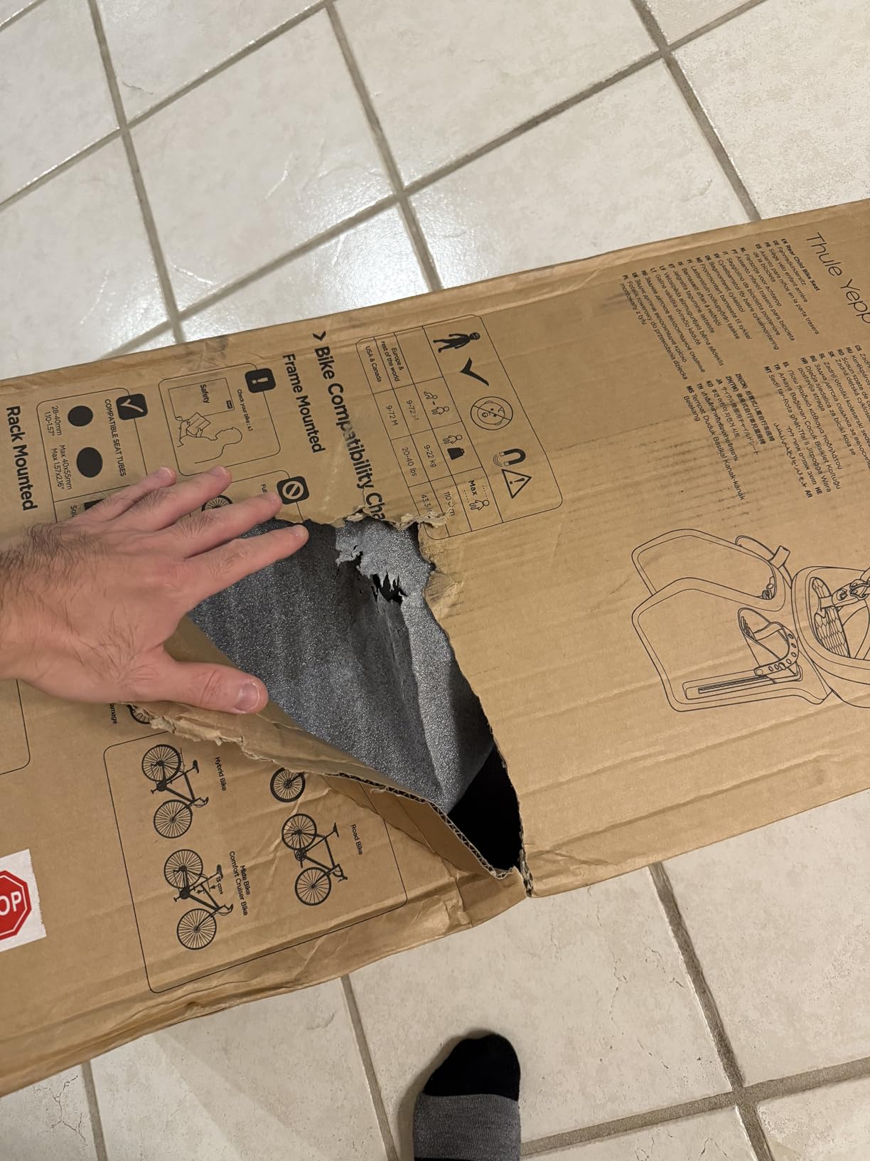 Thule Yepp Nexxt2 Frame Mount Child Bike Seat customer photo 1