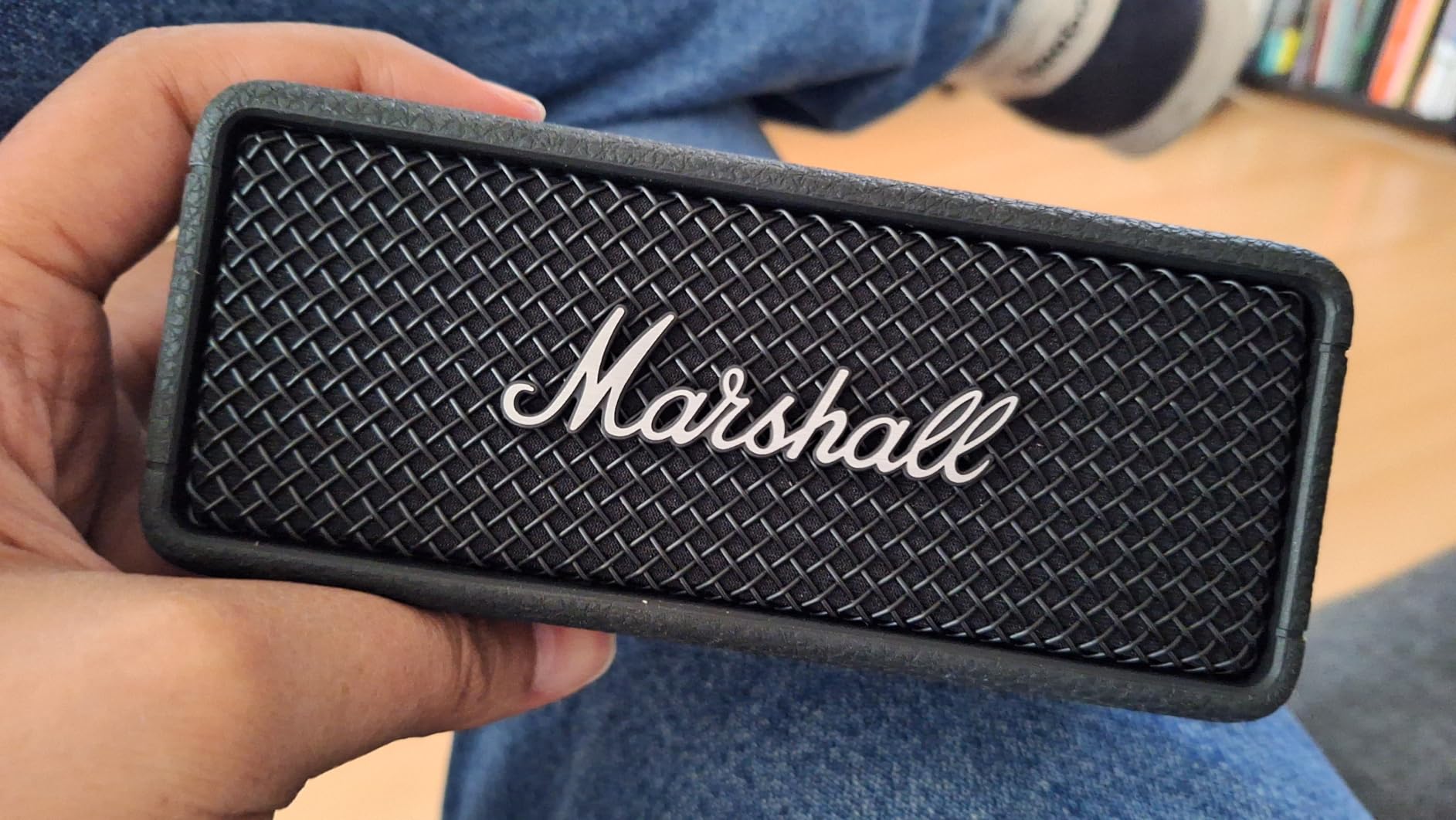 Marshall Emberton III Portable Bluetooth Waterproof Speaker - Black/Silver customer photo 2