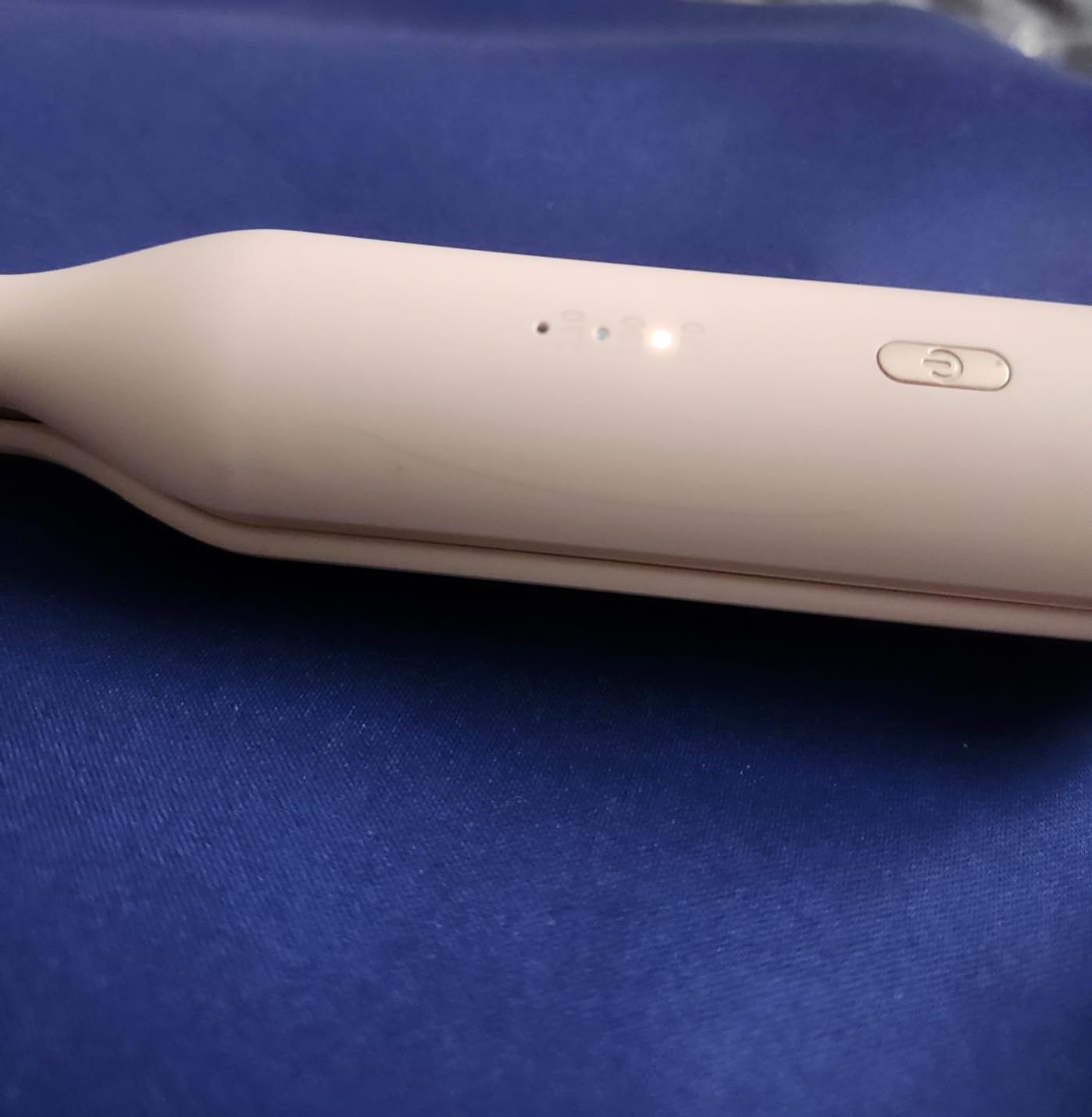 TANSHINE Cordless Mini Flat Iron for Bangs & Short Hair, USB-C Rechargeable Travel Hair Straightener with Negative Ions customer photo 2