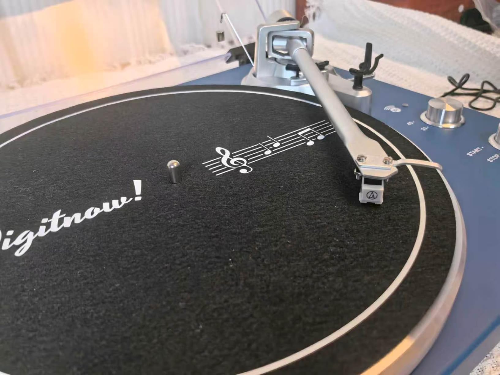 Belt Drive Turntable for Vinyl Record Player and Bluetooth Output customer photo 1