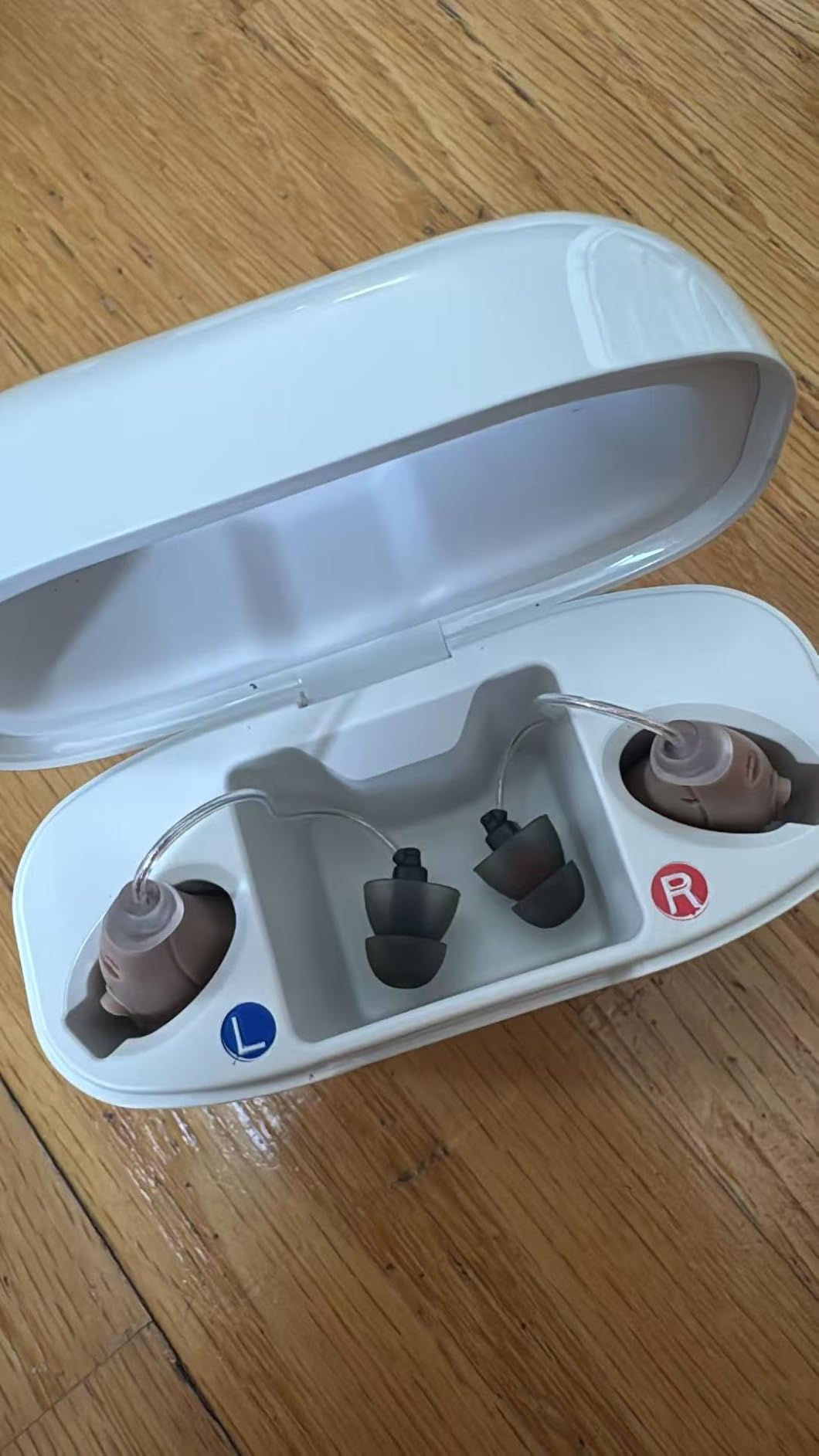 OTC Hearing Aids for Seniors, Rechargeable Hearing Amplifiers Device customer photo 2