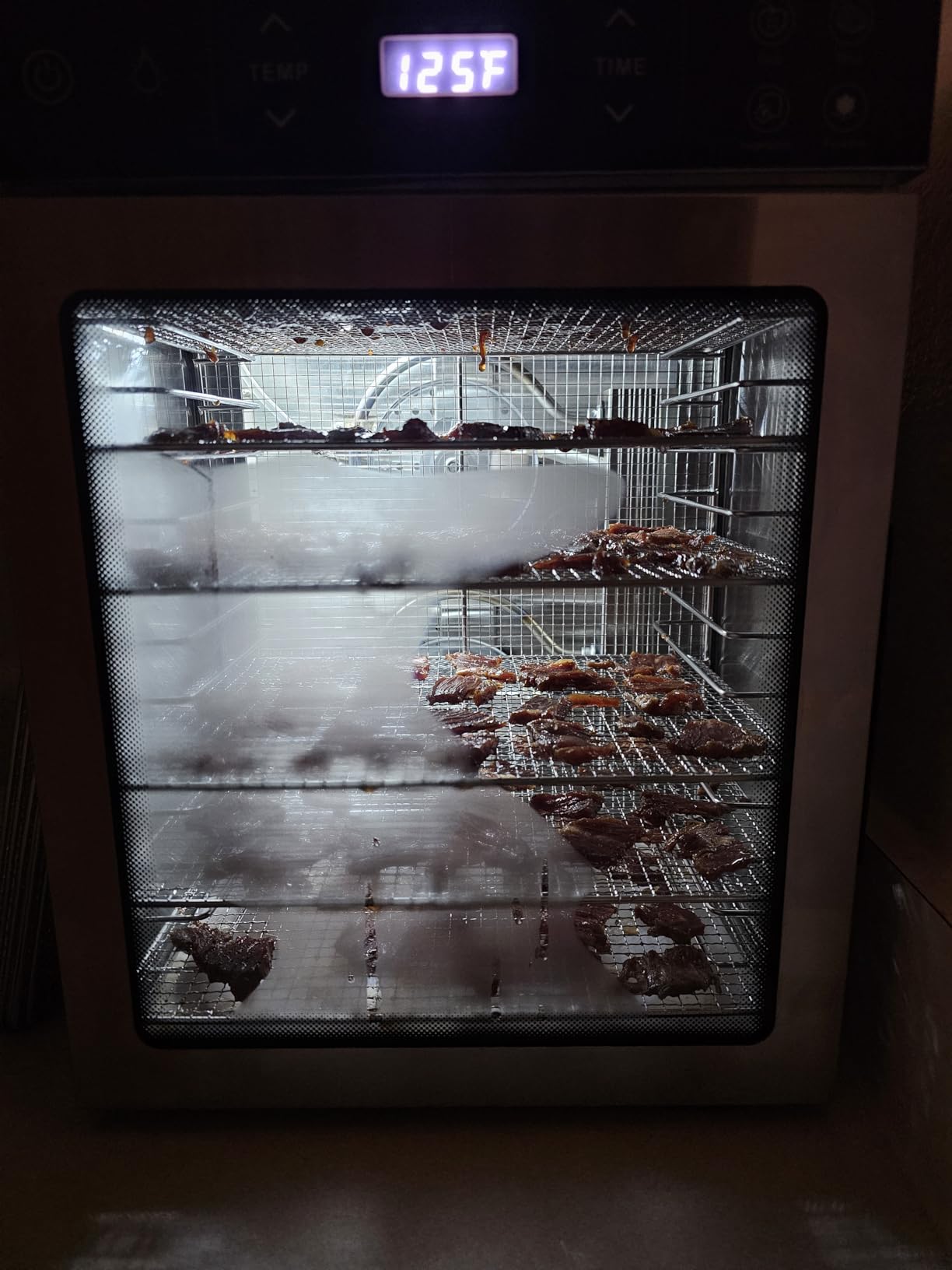HOPERAN 16-Tray Stainless Steel Food Dehydrator, 800W with 4 Presets customer photo 2