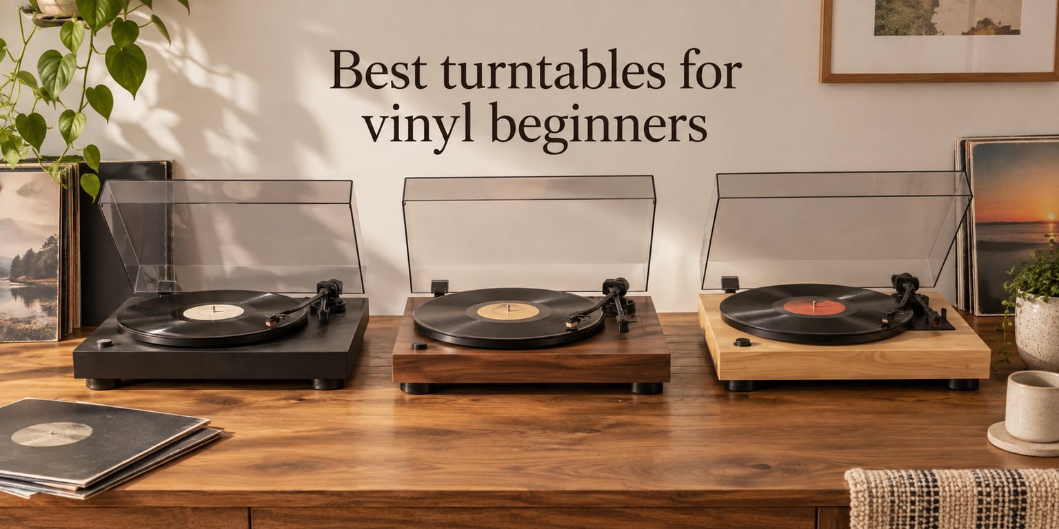 Best turntables for vinyl beginners