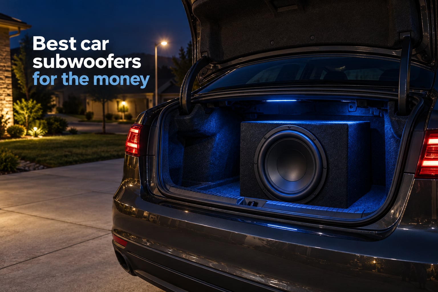 Best car subwoofers for the money