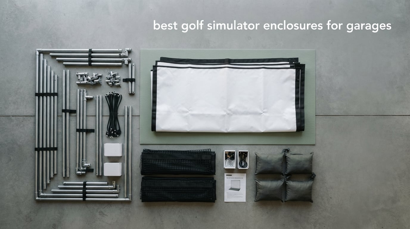 best golf simulator enclosures for garages