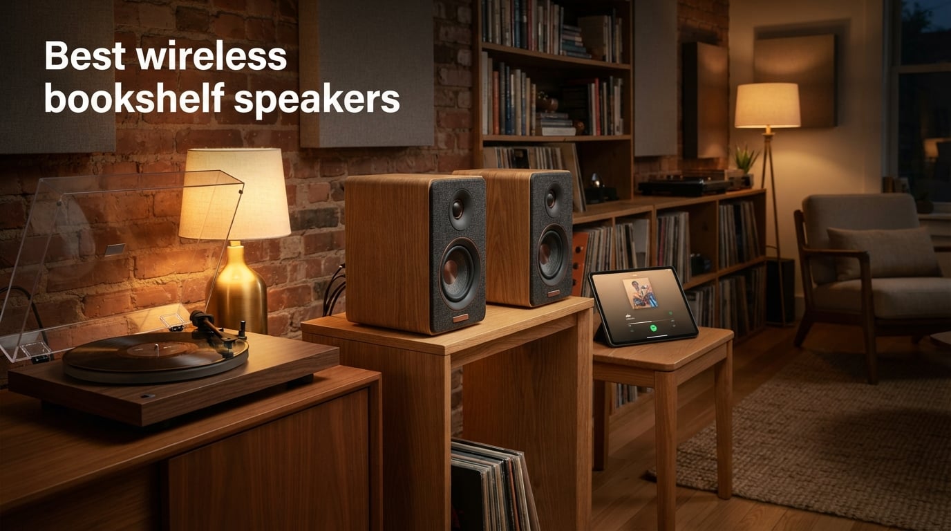 Best wireless bookshelf speakers