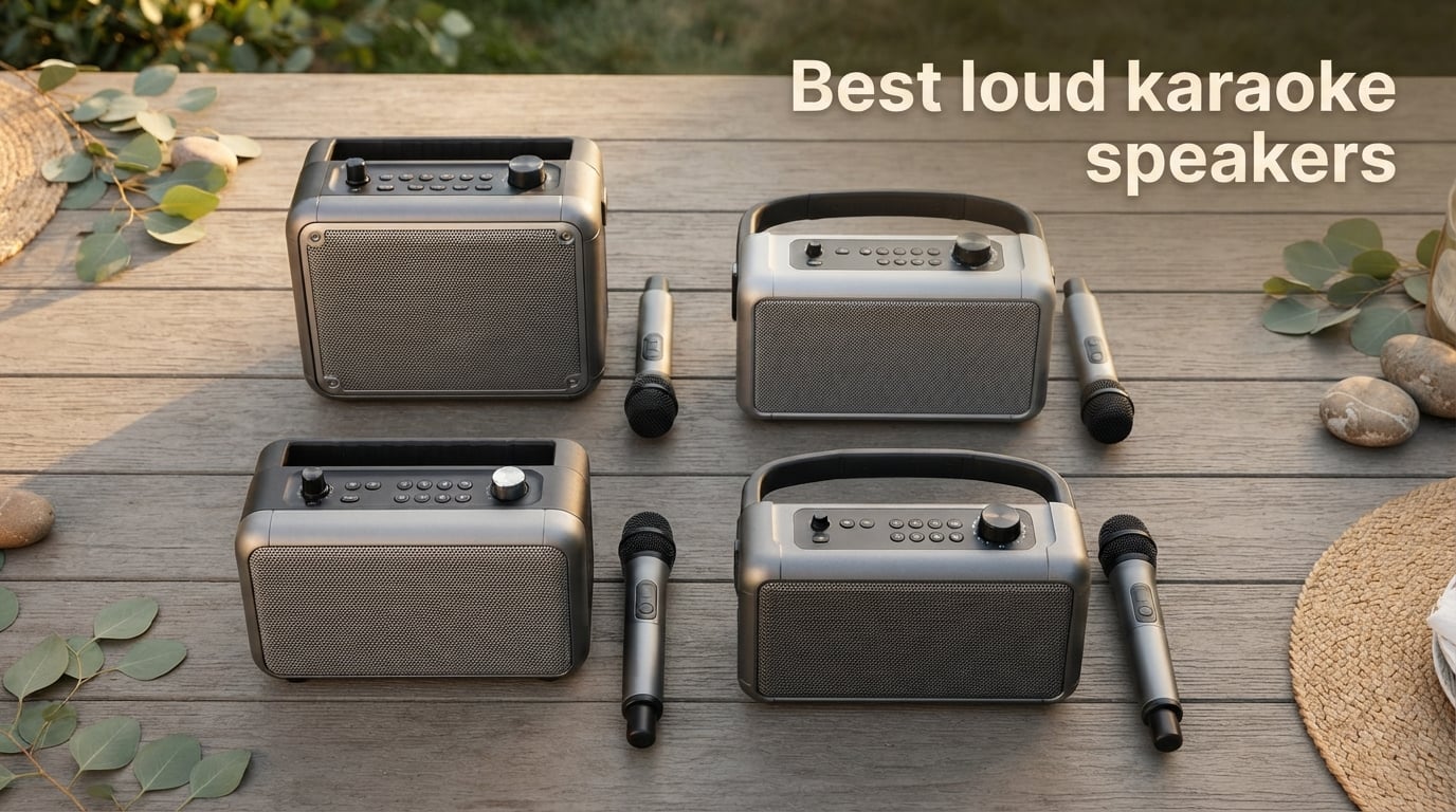 Best loud karaoke speakers