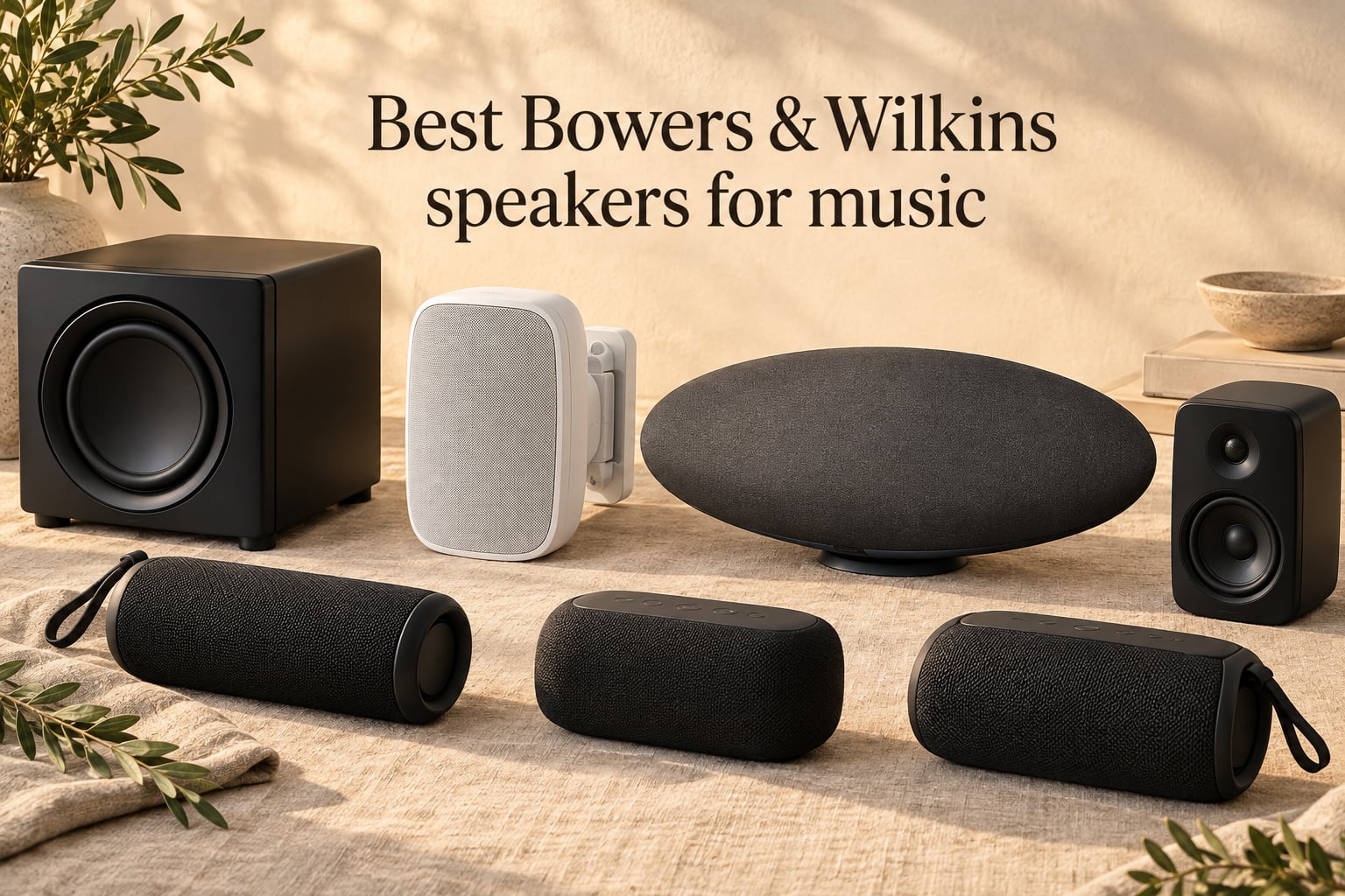 Best Bowers & Wilkins speakers for music