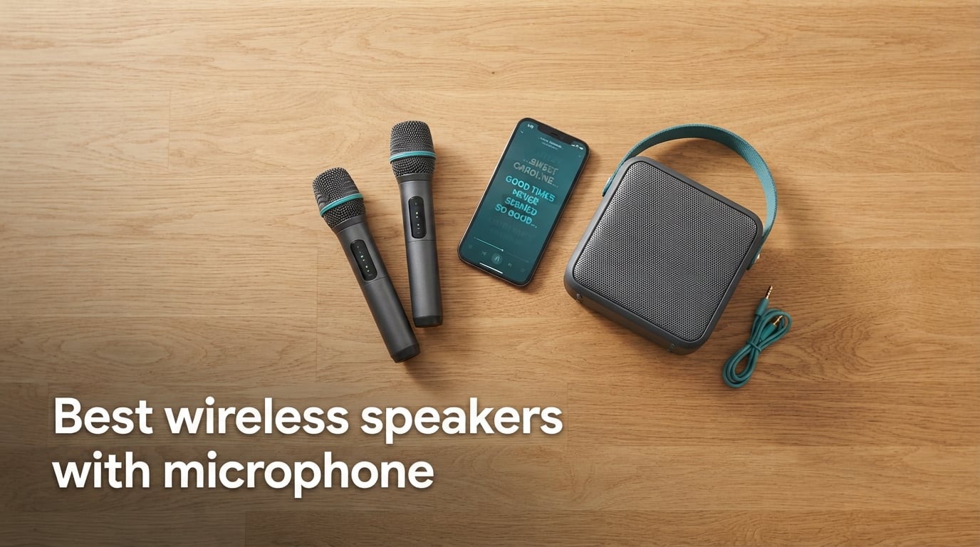 Best wireless speakers with microphone