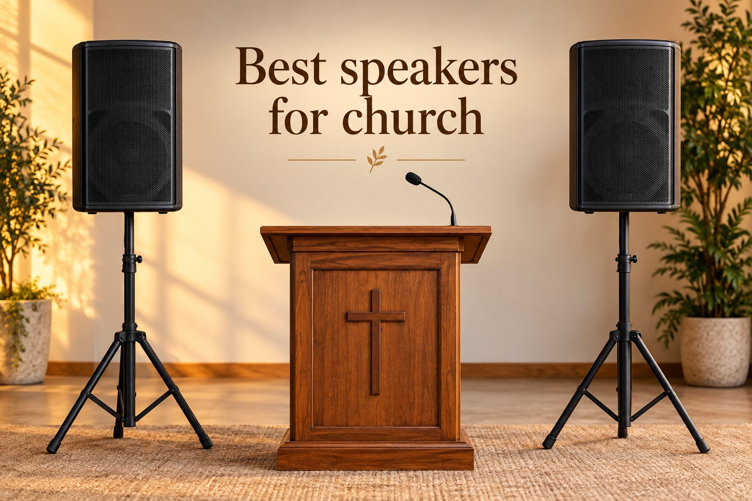 Best speakers for church
