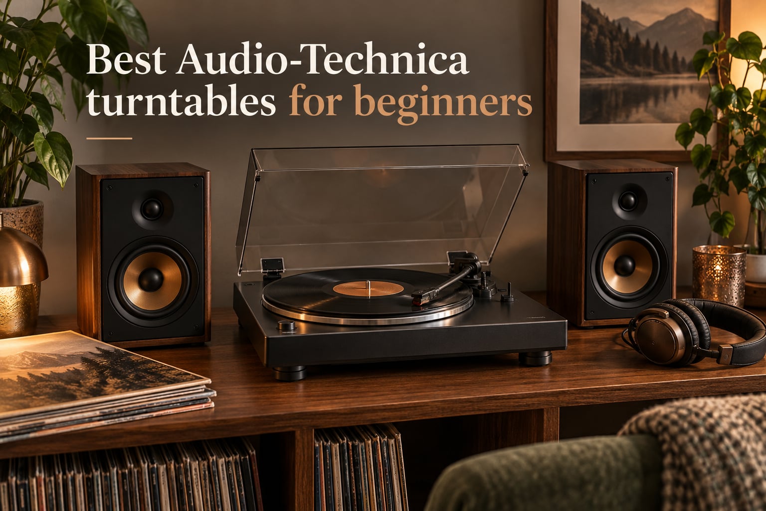 Best Audio-Technica turntables for beginners