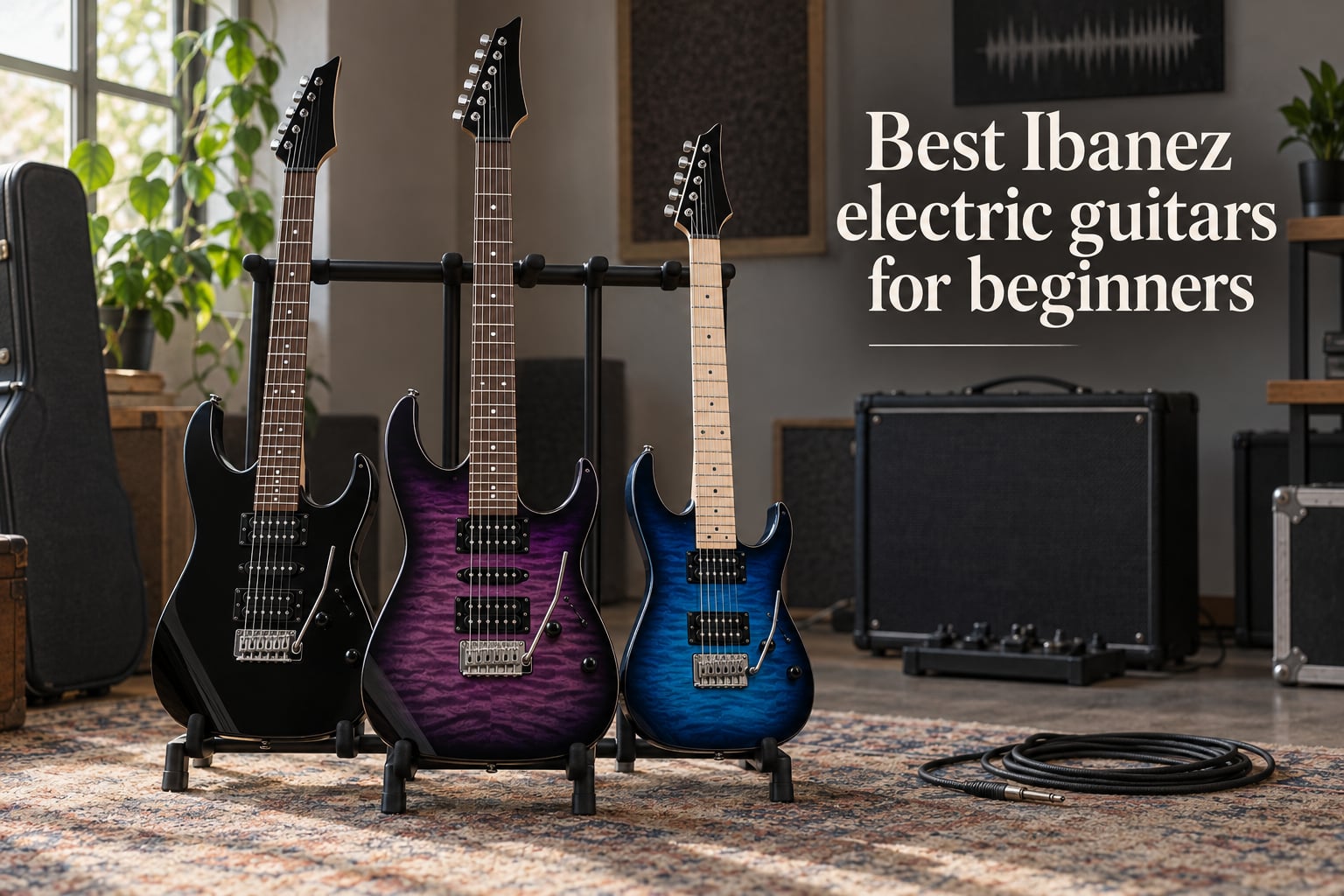Best Ibanez electric guitars for beginners