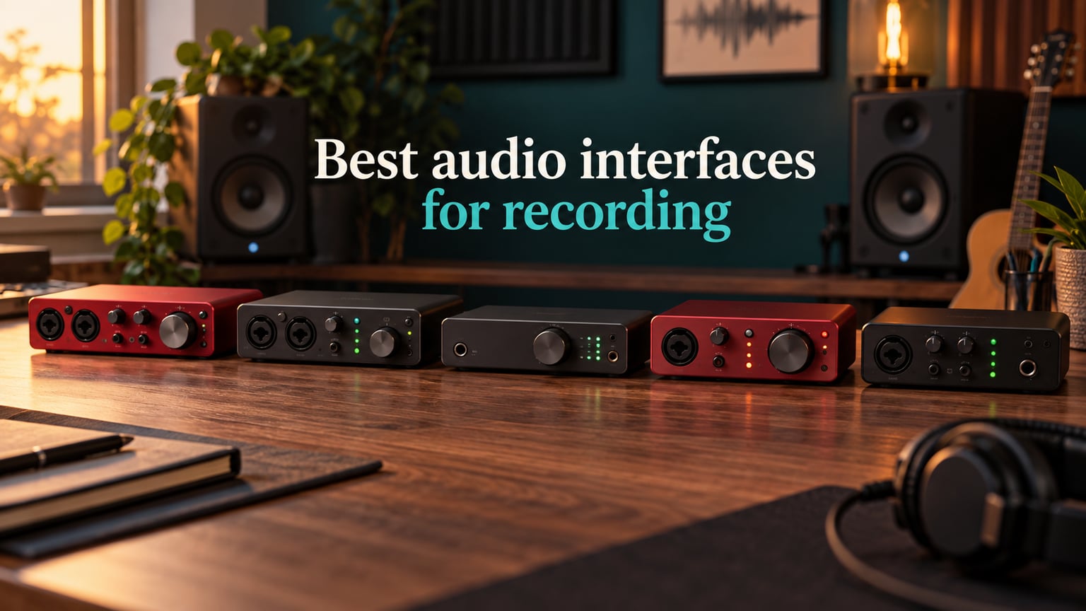 Best audio interfaces for recording