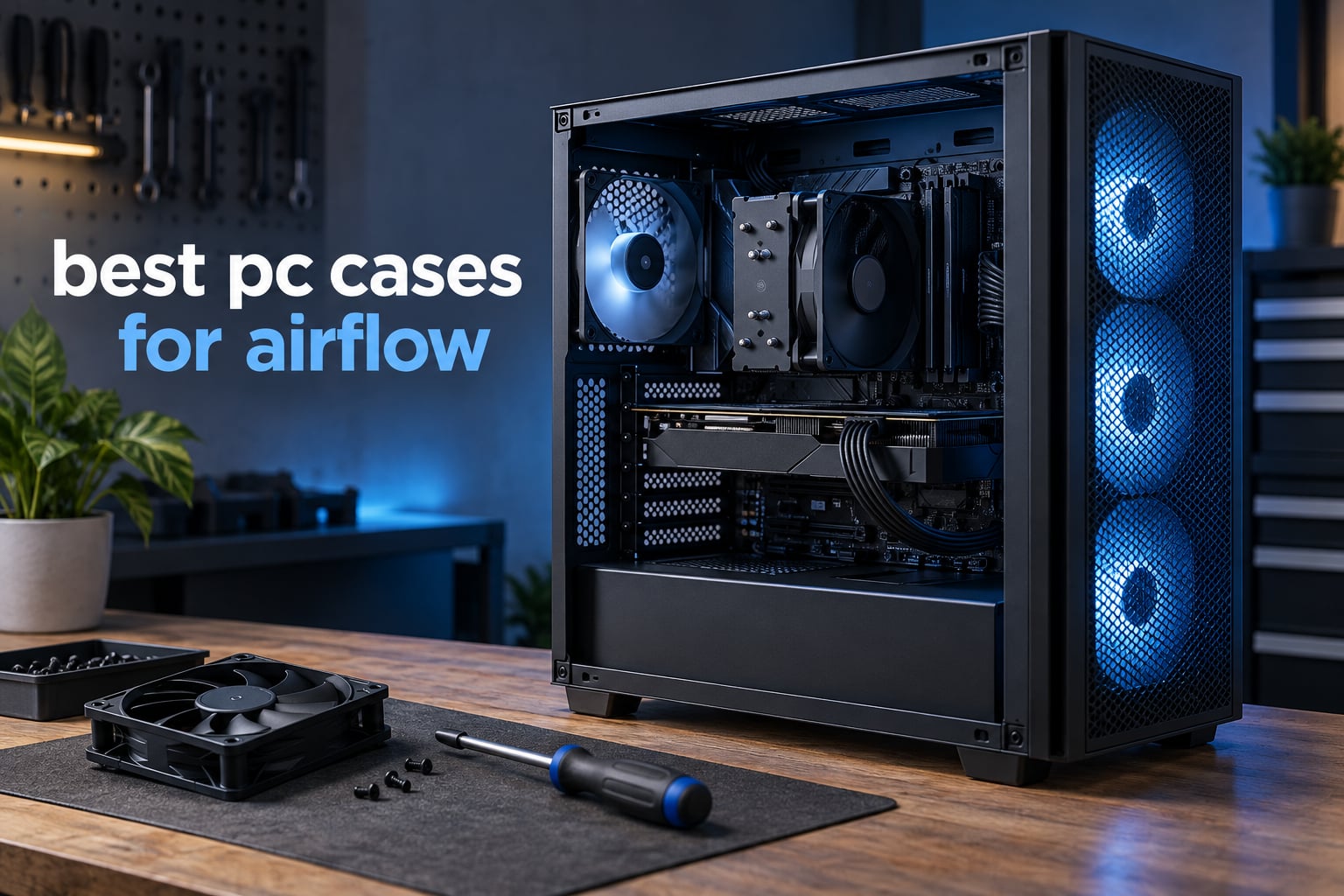 best pc cases for airflow