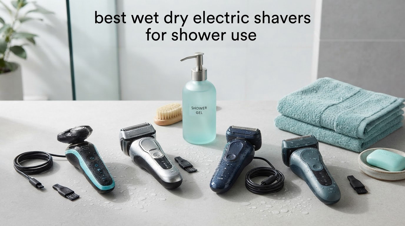 best wet dry electric shavers for shower use
