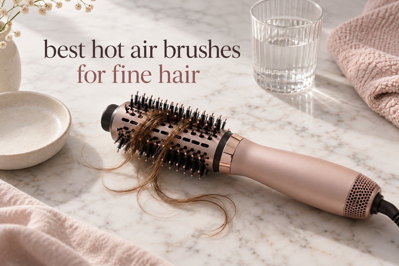 best hot air brushes for fine hair