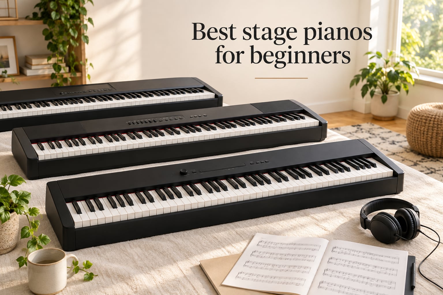 Best stage pianos for beginners