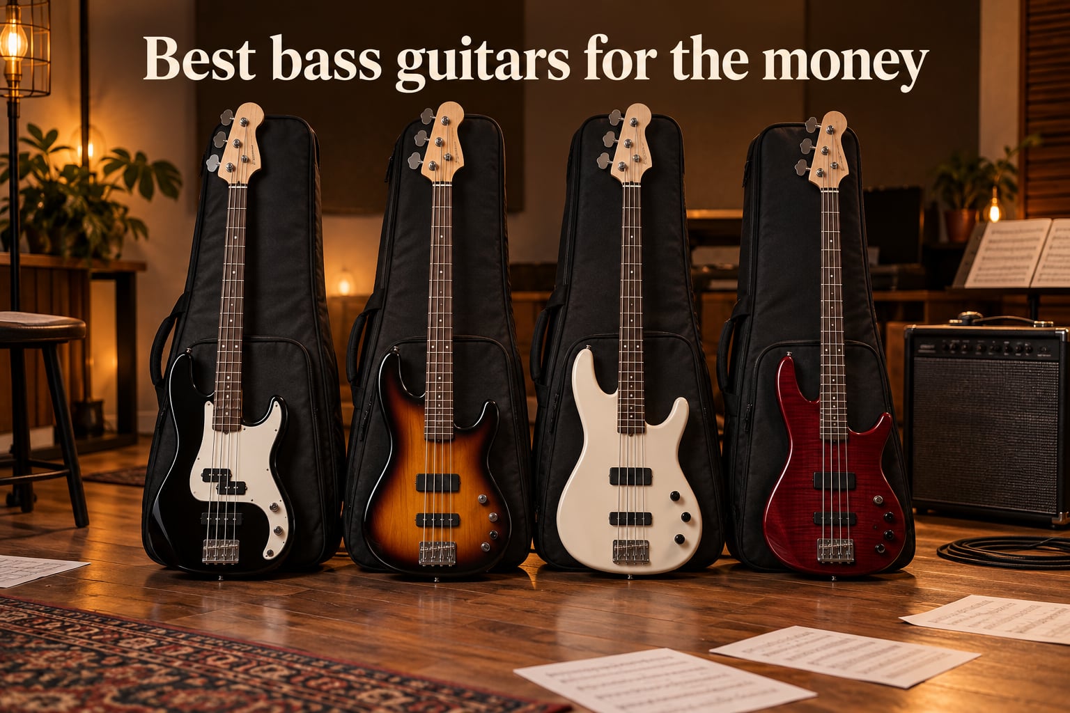 Best bass guitars for the money
