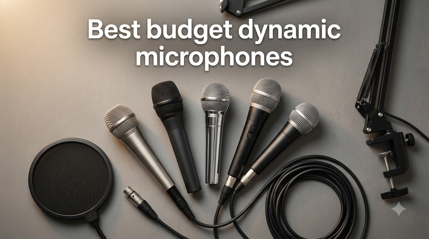 Best budget dynamic microphones