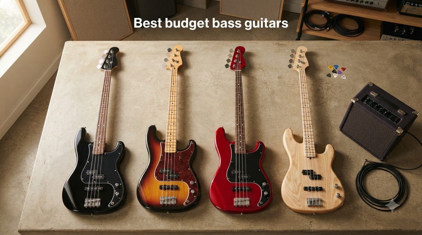 Best budget bass guitars