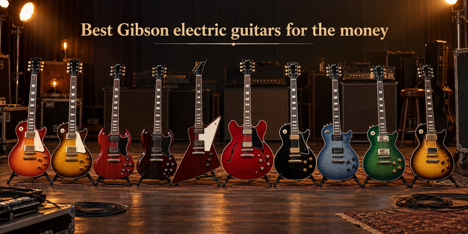 Best Gibson electric guitars for the money