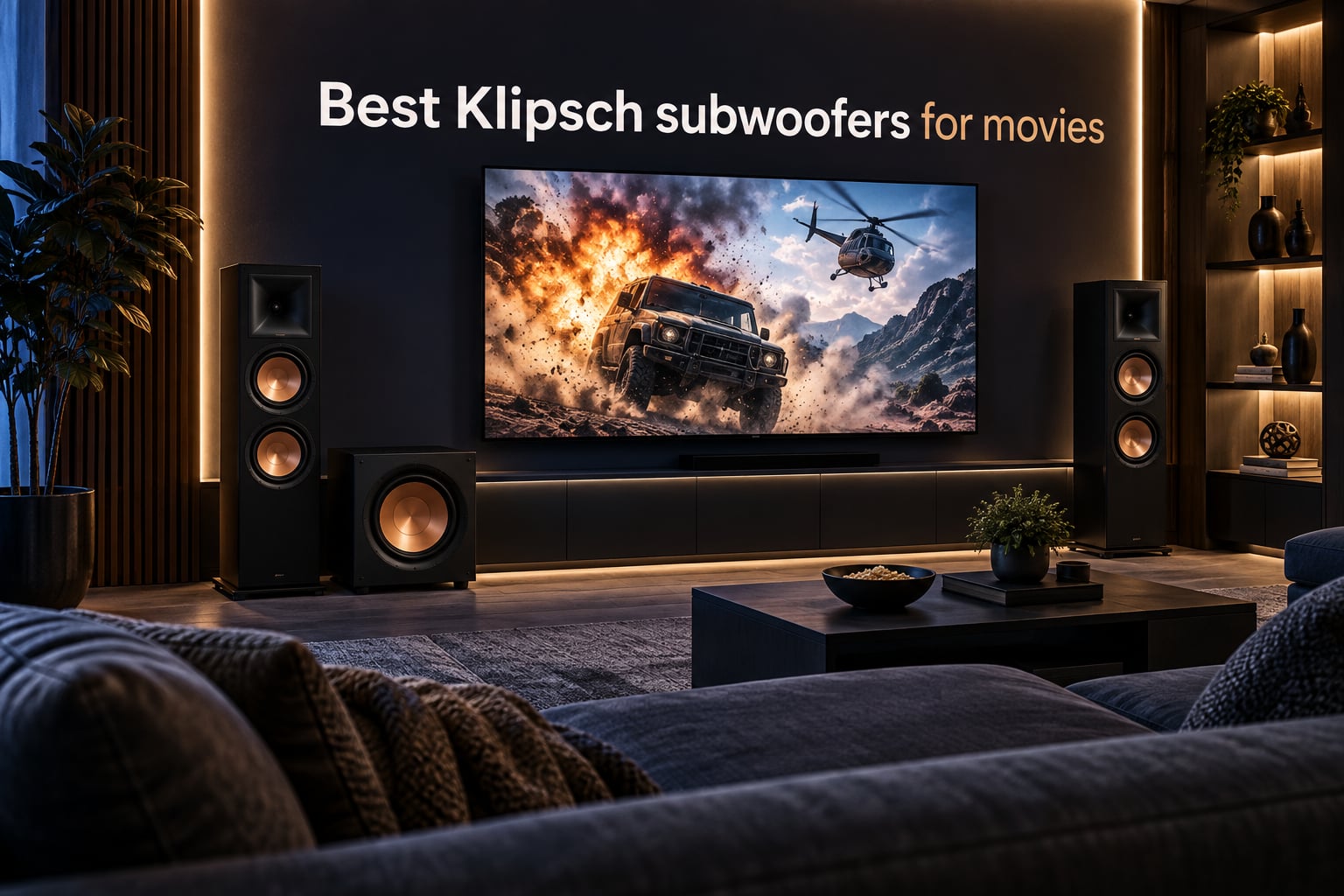 Best Klipsch subwoofers for movies
