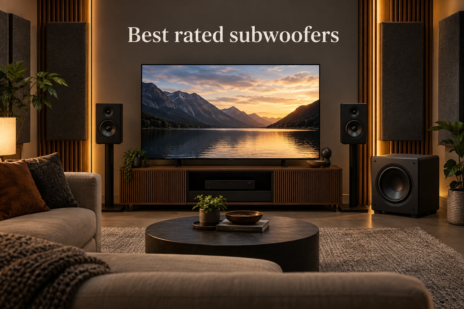 Best rated subwoofers