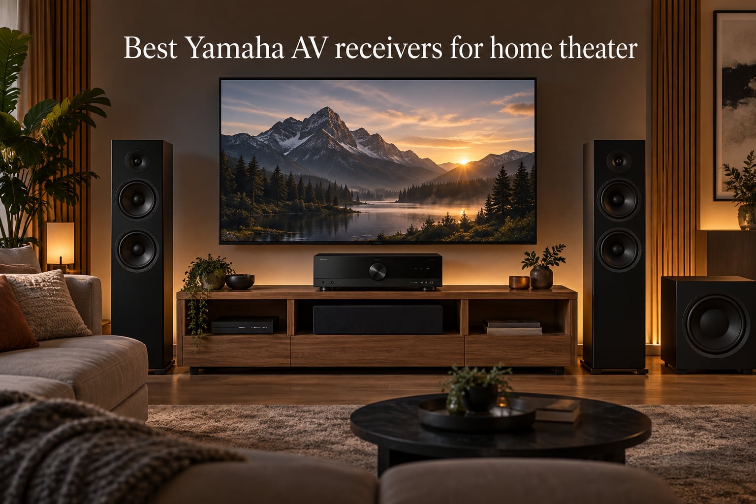Best Yamaha AV receivers for home theater