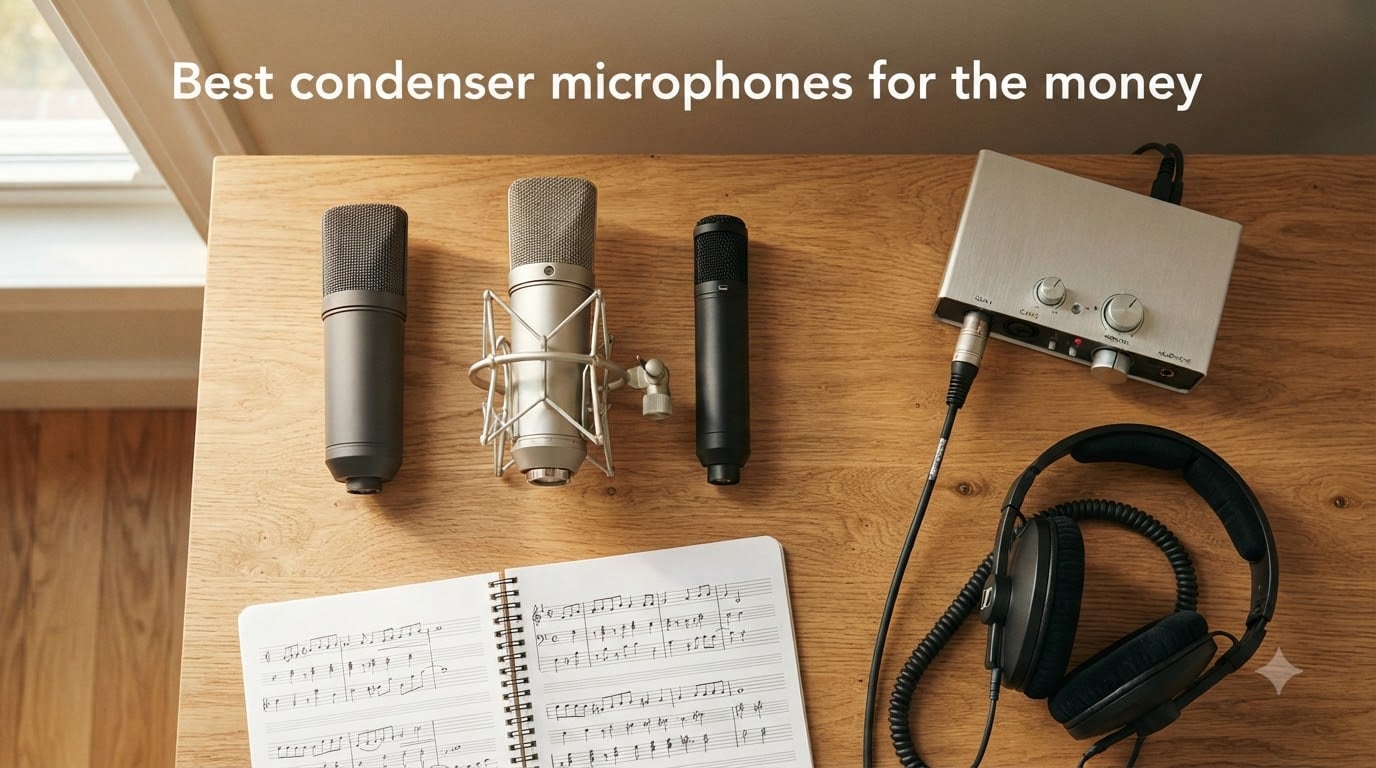 Best condenser microphones for the money