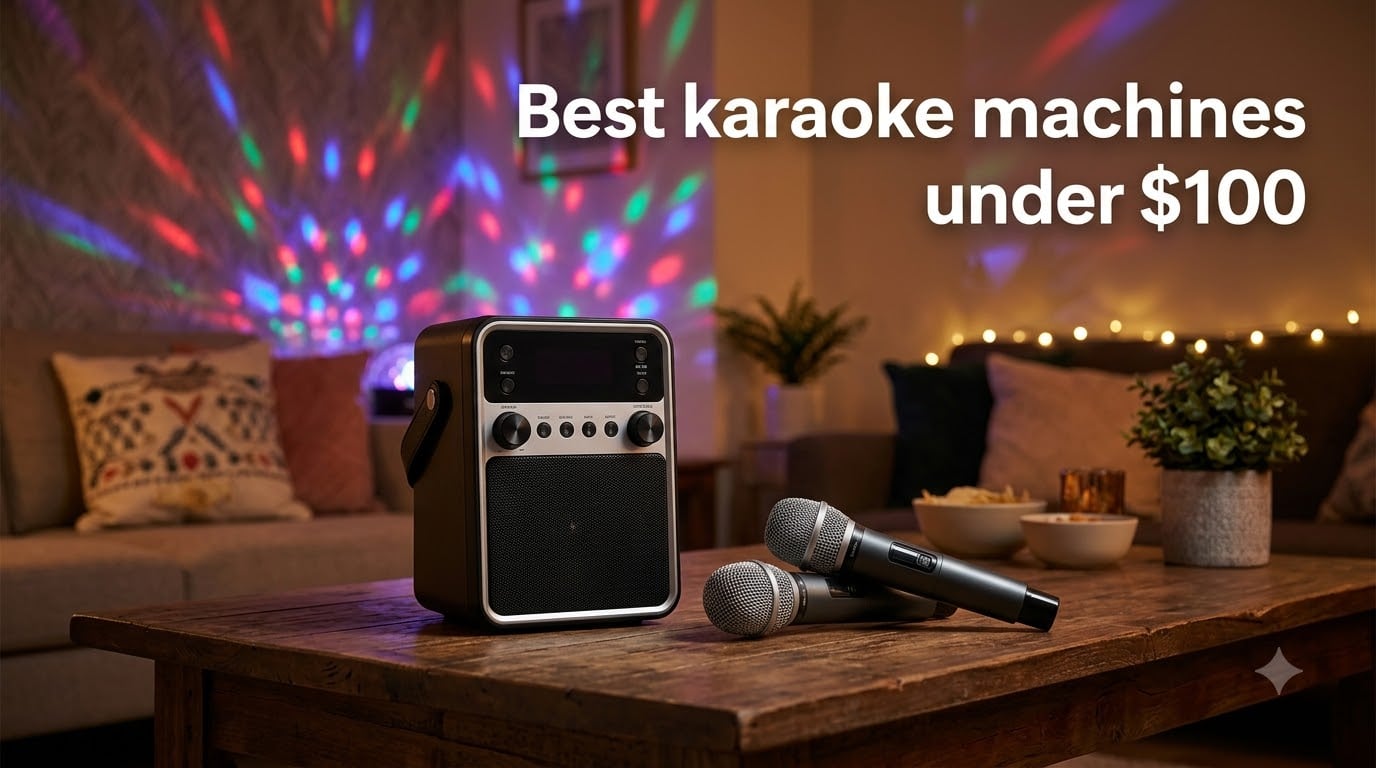 Best karaoke machines under $100