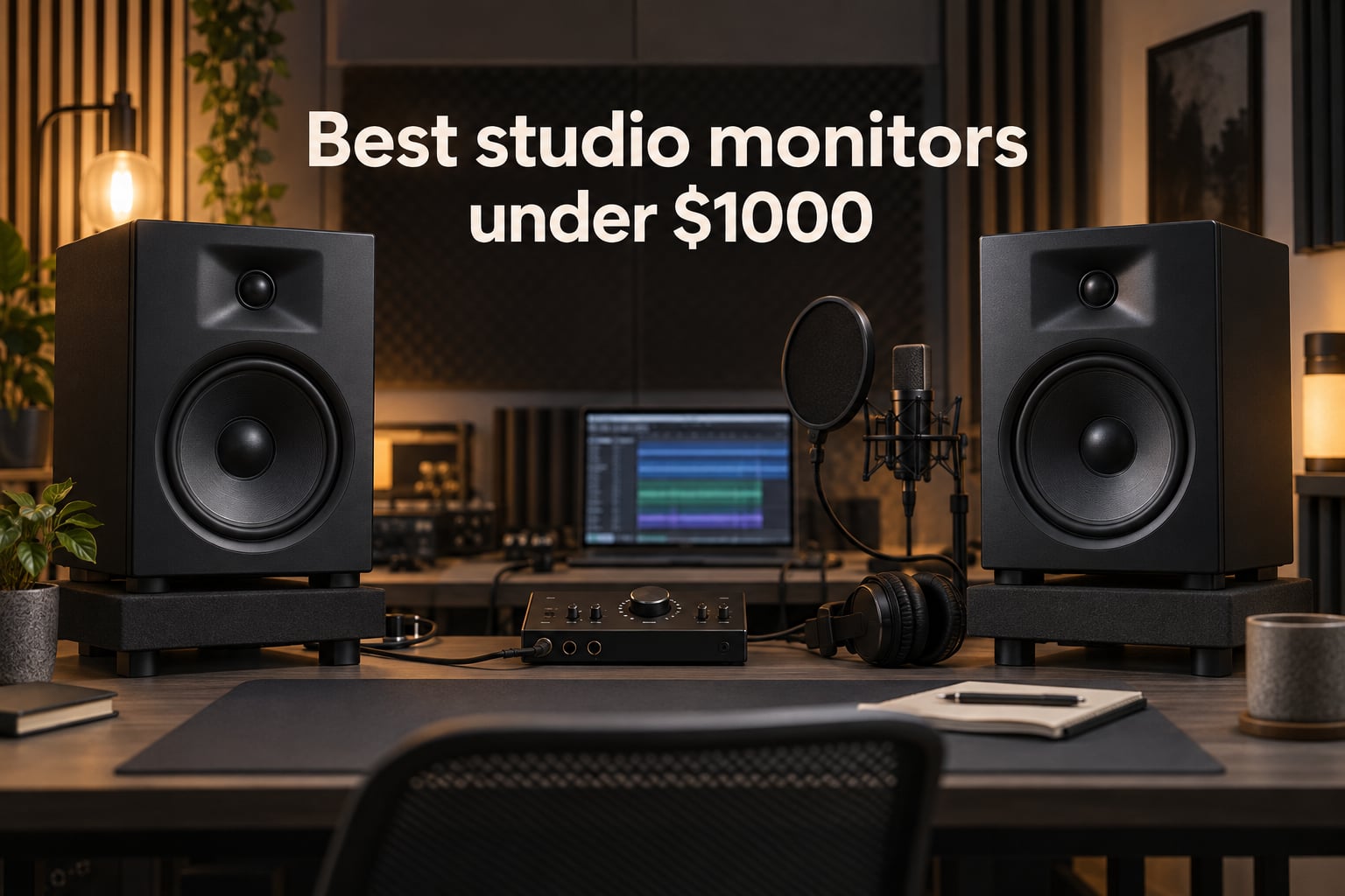 Best studio monitors under $1000