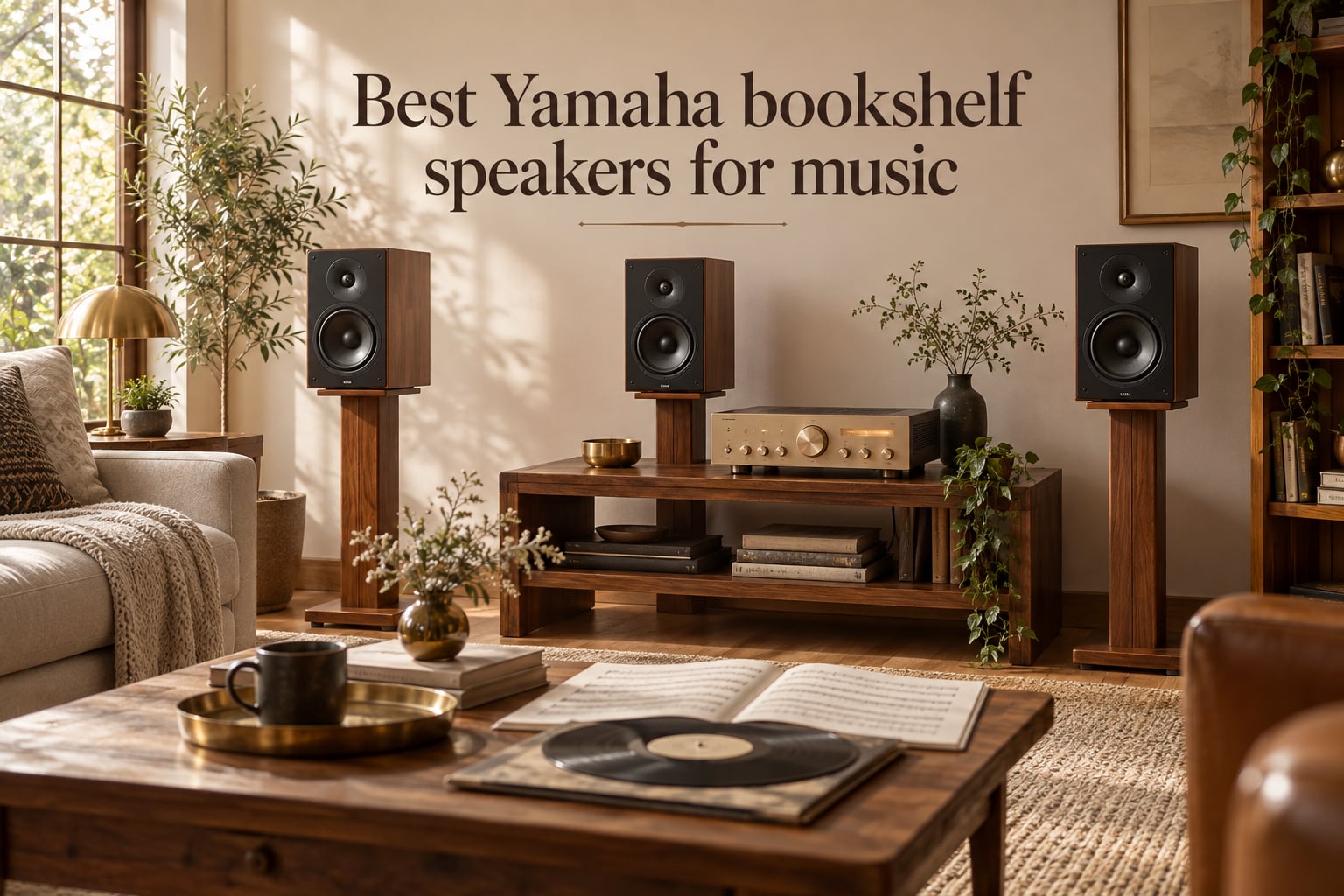 Best Yamaha bookshelf speakers for music