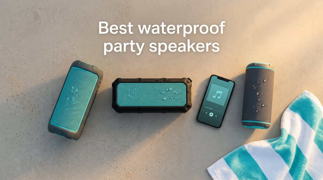 Best waterproof party speakers