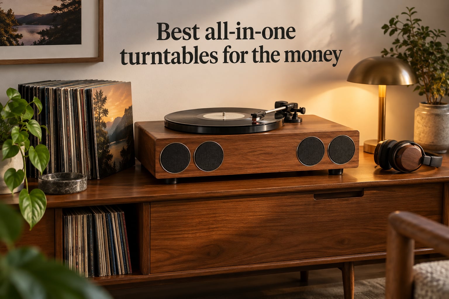 Best all-in-one turntables for the money
