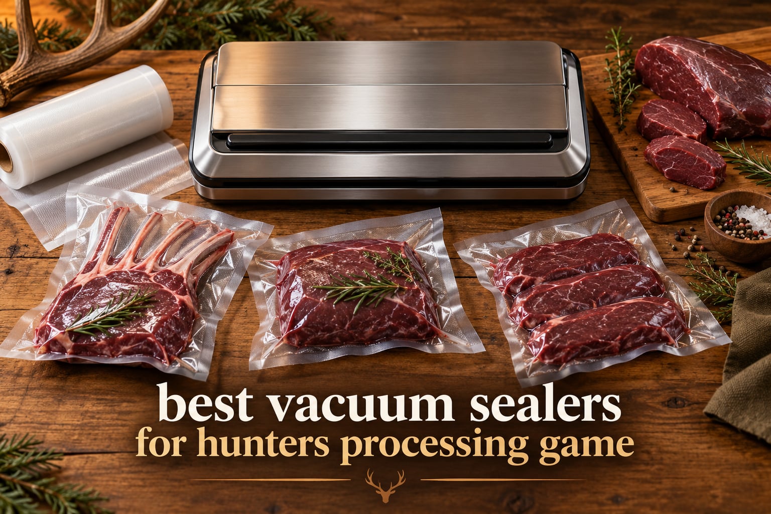best vacuum sealers for hunters processing game