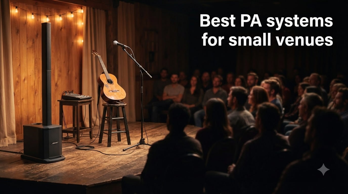Best PA systems for small venues