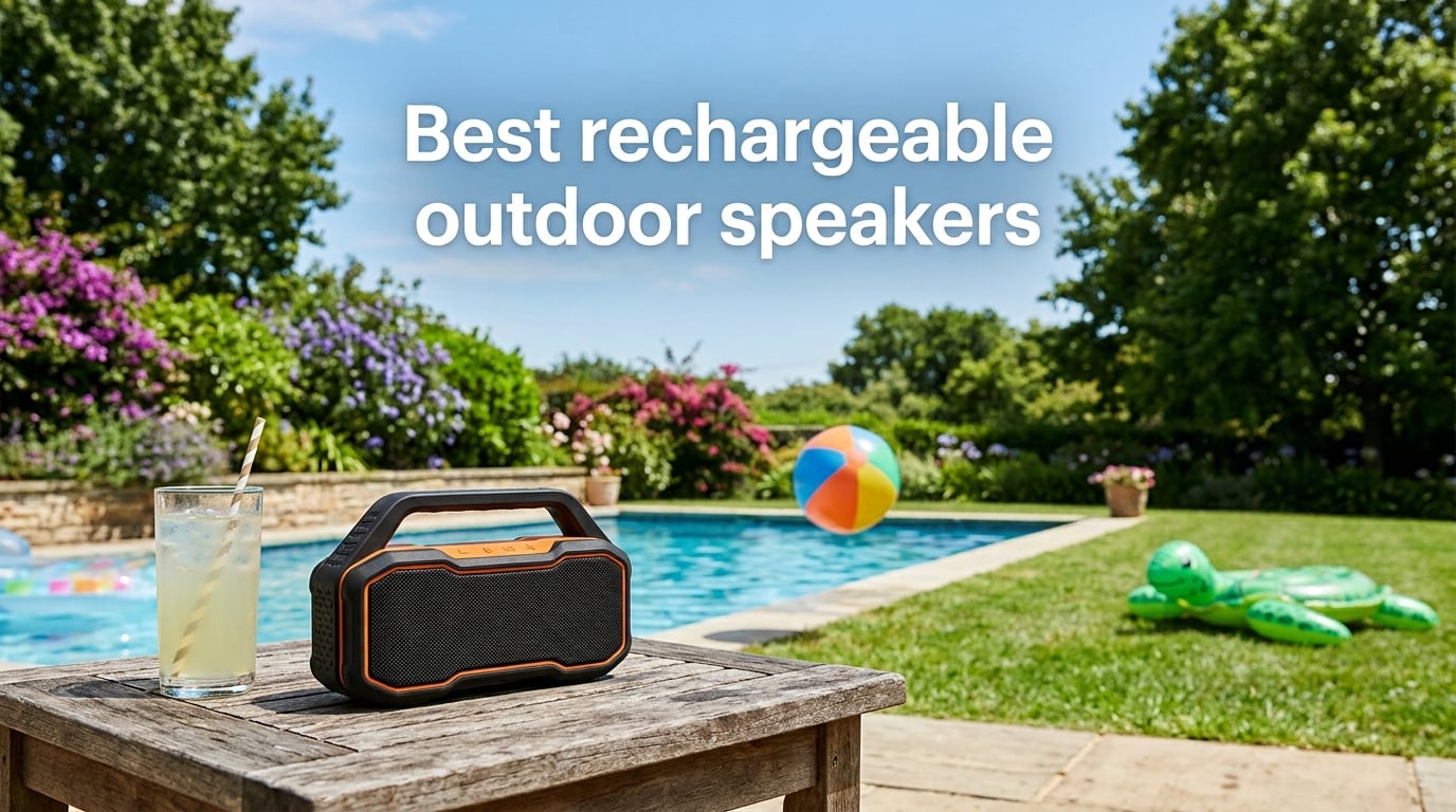 Best rechargeable outdoor speakers