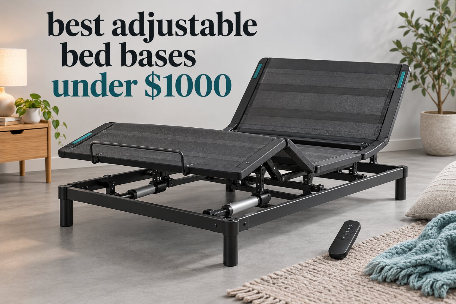 best adjustable bed bases under $1000