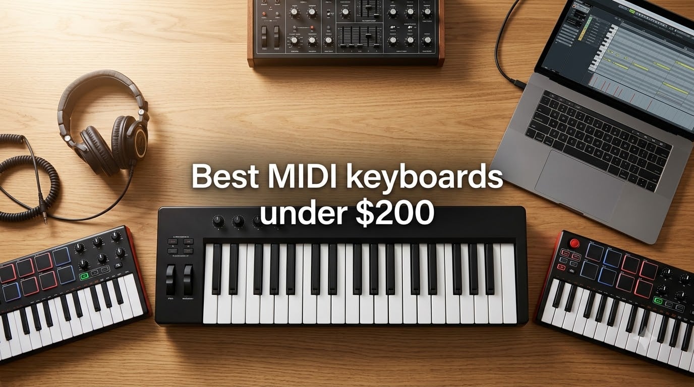 Best MIDI keyboards under $200
