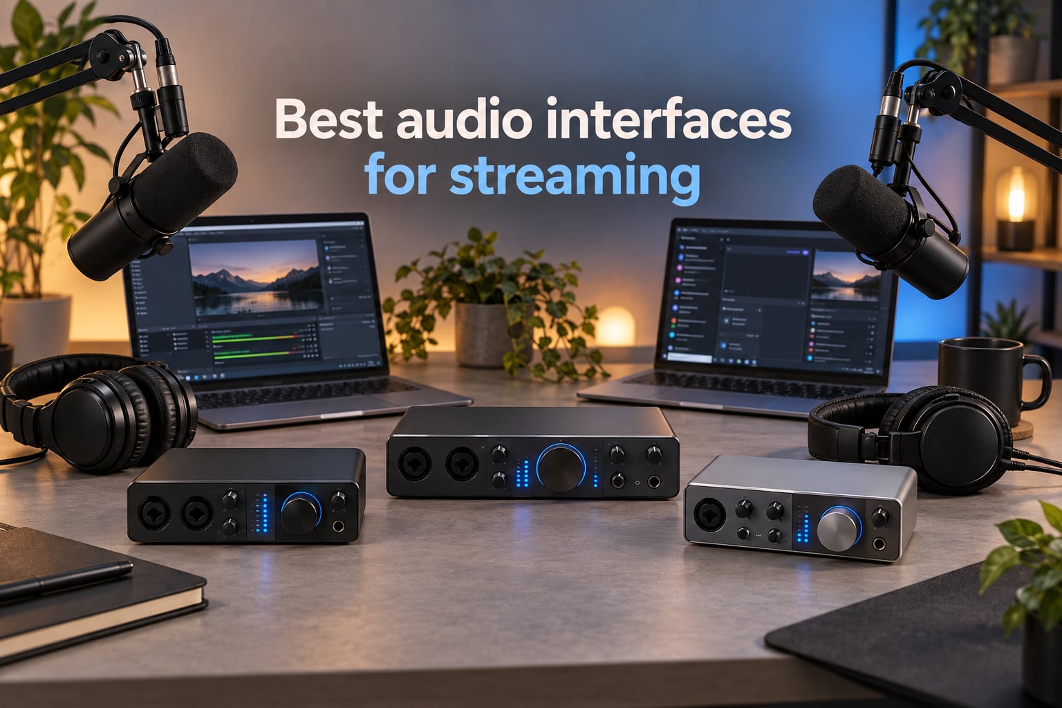 Best audio interfaces for streaming
