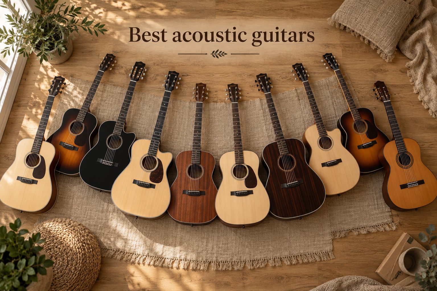 Best acoustic guitars 2026