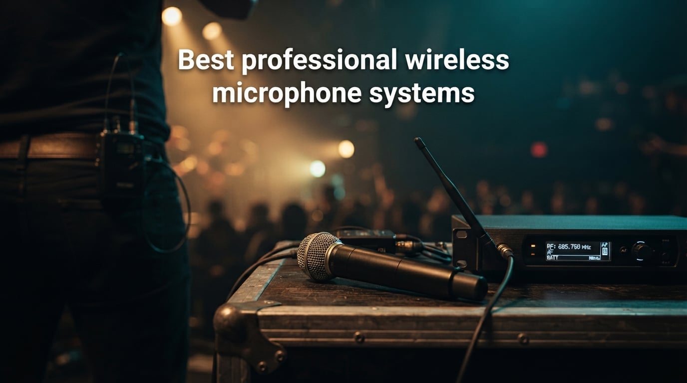 Best professional wireless microphone systems