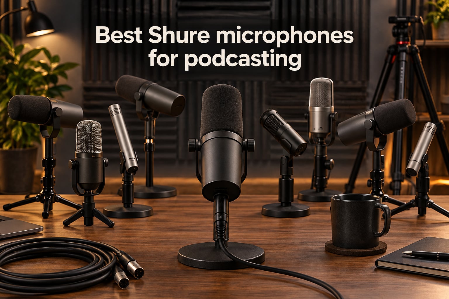 Best Shure microphones for podcasting