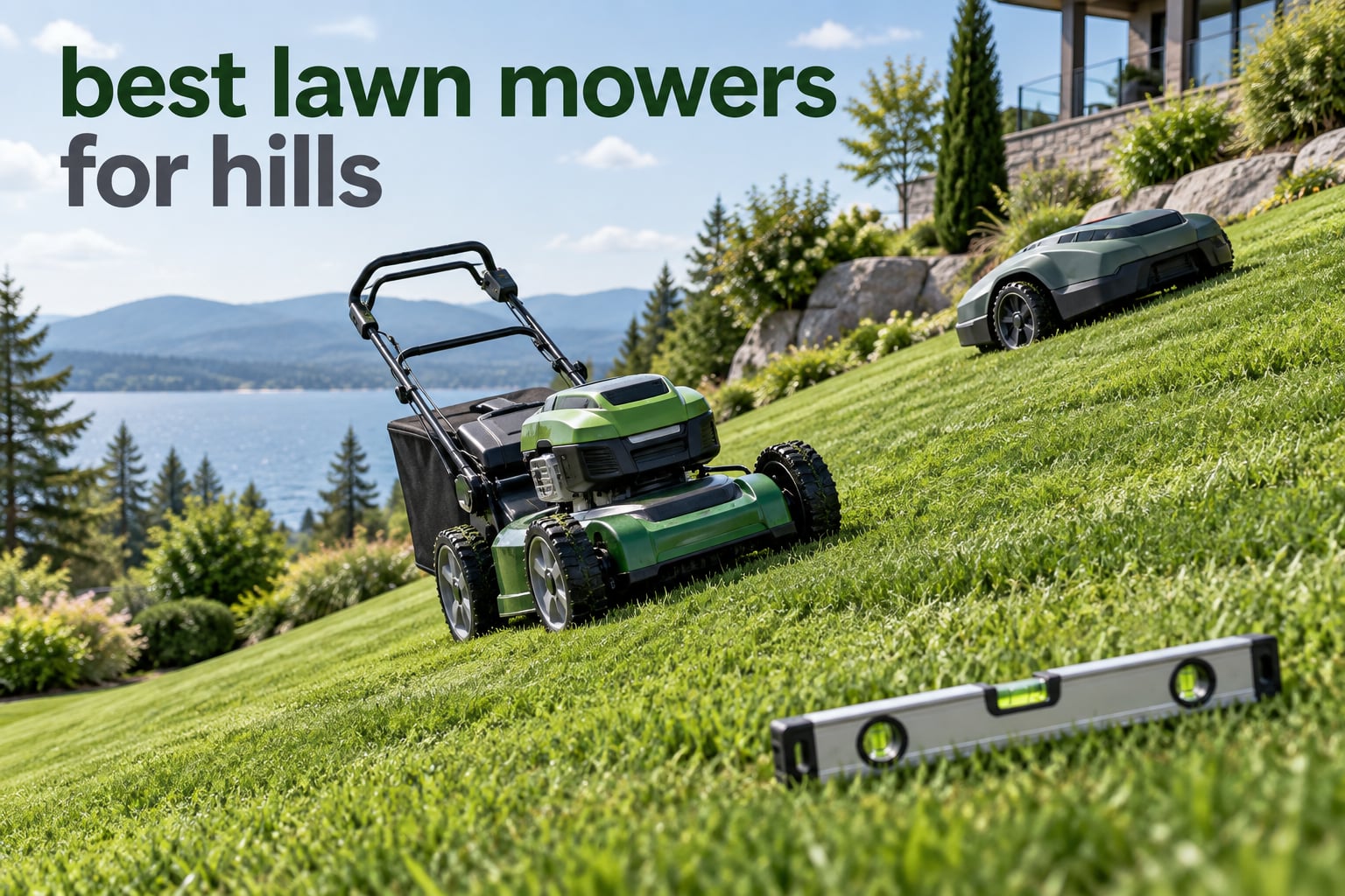 best lawn mowers for hills
